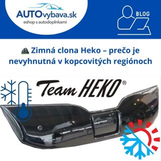 🏔️ Zimná clona Heko – ideálna pre kopcovité regióny...