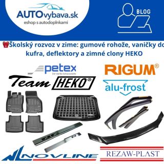 🎒🚗 Ranné odvozy a tréningy bez mlák a ryh. 18 rokov skúseností Autovybava.sk. 📖...