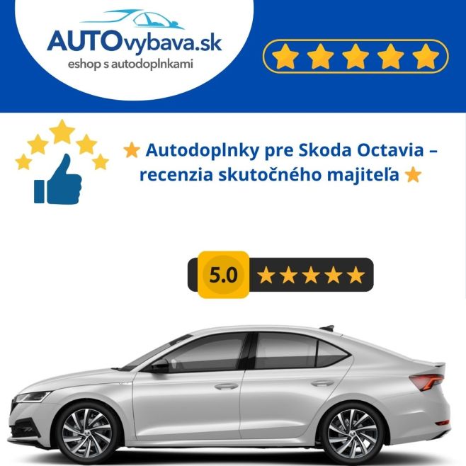 ⭐️ Autodoplnky pre Škoda Octavia – recenzia spokojného majiteľa ⭐️ Moja Škoda Octavia je po tomto sete konečne taká, akú...