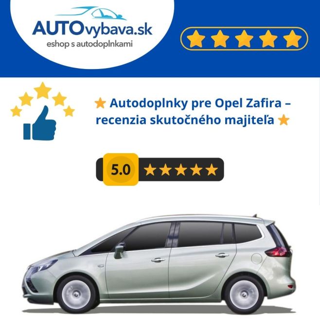 ⭐️ Autodoplnky pre Opel Zafira – recenzia spokojného majiteľa ⭐️ Moja Opel Zafira je rodinný pracant. Hľadal som poriadok...